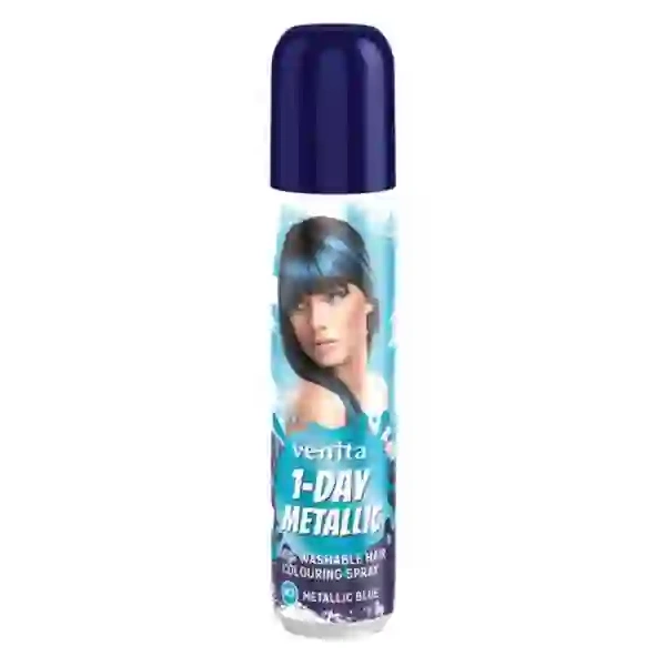VENITA 1-Day Color spray koloryzujący do włosów 03 Metallic Blue 50ml