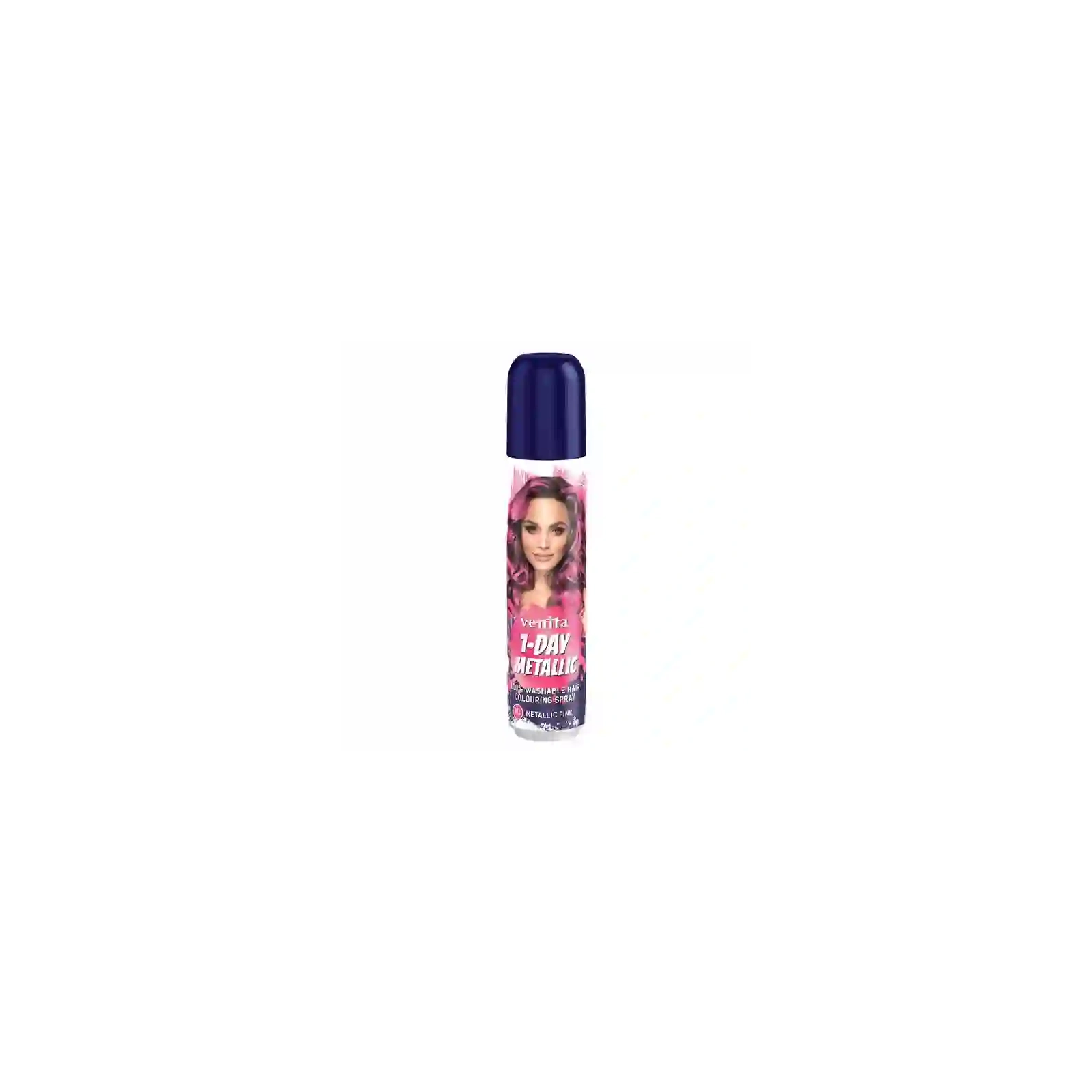 VENITA 1-Day Color spray koloryzujący do włosów 01 Metallic Pink 50ml
