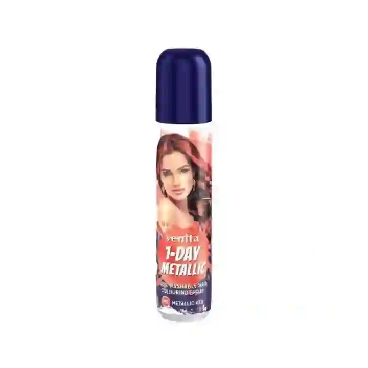 VENITA 1-Day Color spray koloryzujący do włosów 02 Metallic Red 50ml