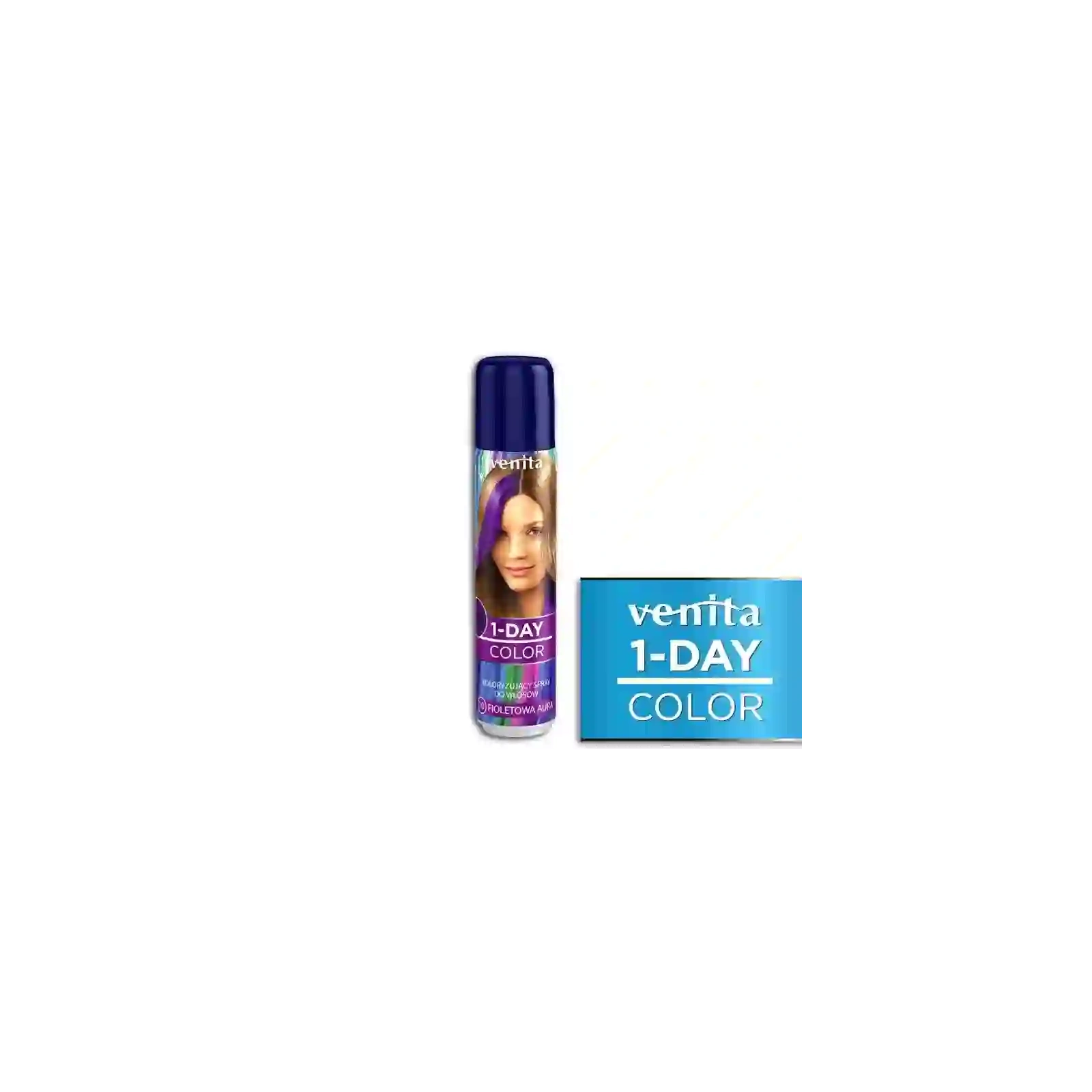 VENITA 1-Day Color spray koloryzujący do włosów 10 Violet Aura 50ml