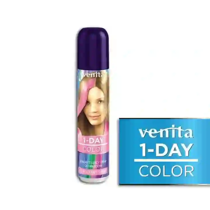 VENITA 1-Day Color spray koloryzujący do włosów 08 Pink World 50ml