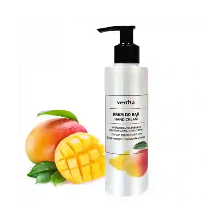VENITA Hand Cream krem do rąk intensywna regeneracja Soczyste Mango 200ml