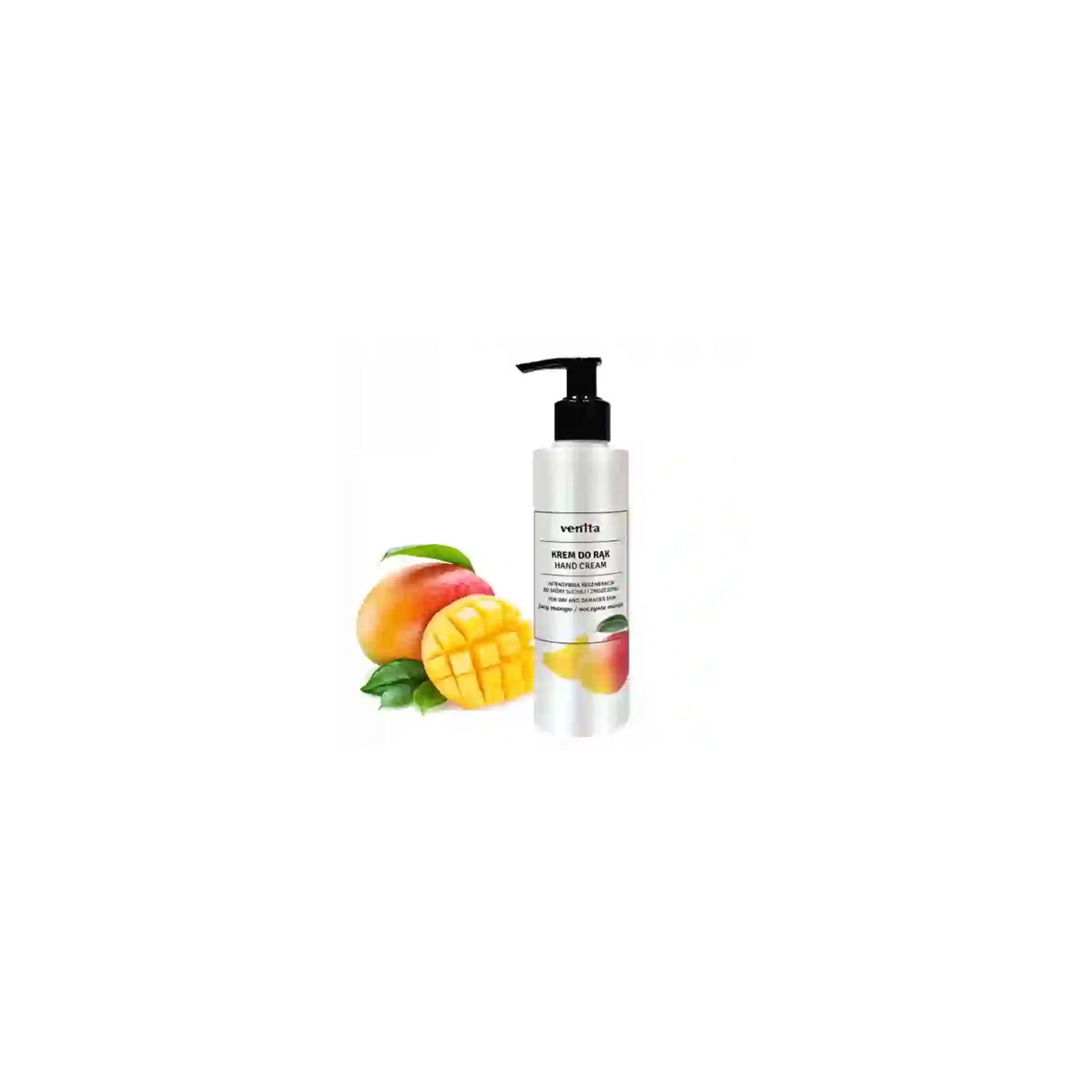 VENITA Hand Cream krem do rąk intensywna regeneracja Soczyste Mango 200ml