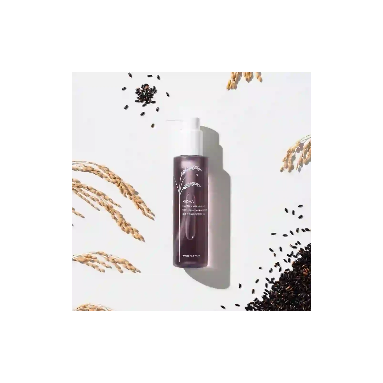 MIDHA Rice To Meet You olejek do oczyszczania twarzy z Czarnym Ryżem i Peptydami 150ml