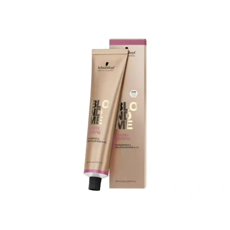 SCHWARZKOPF BLONDME krem do włosów Pastel Toning Steel Blue 60ml