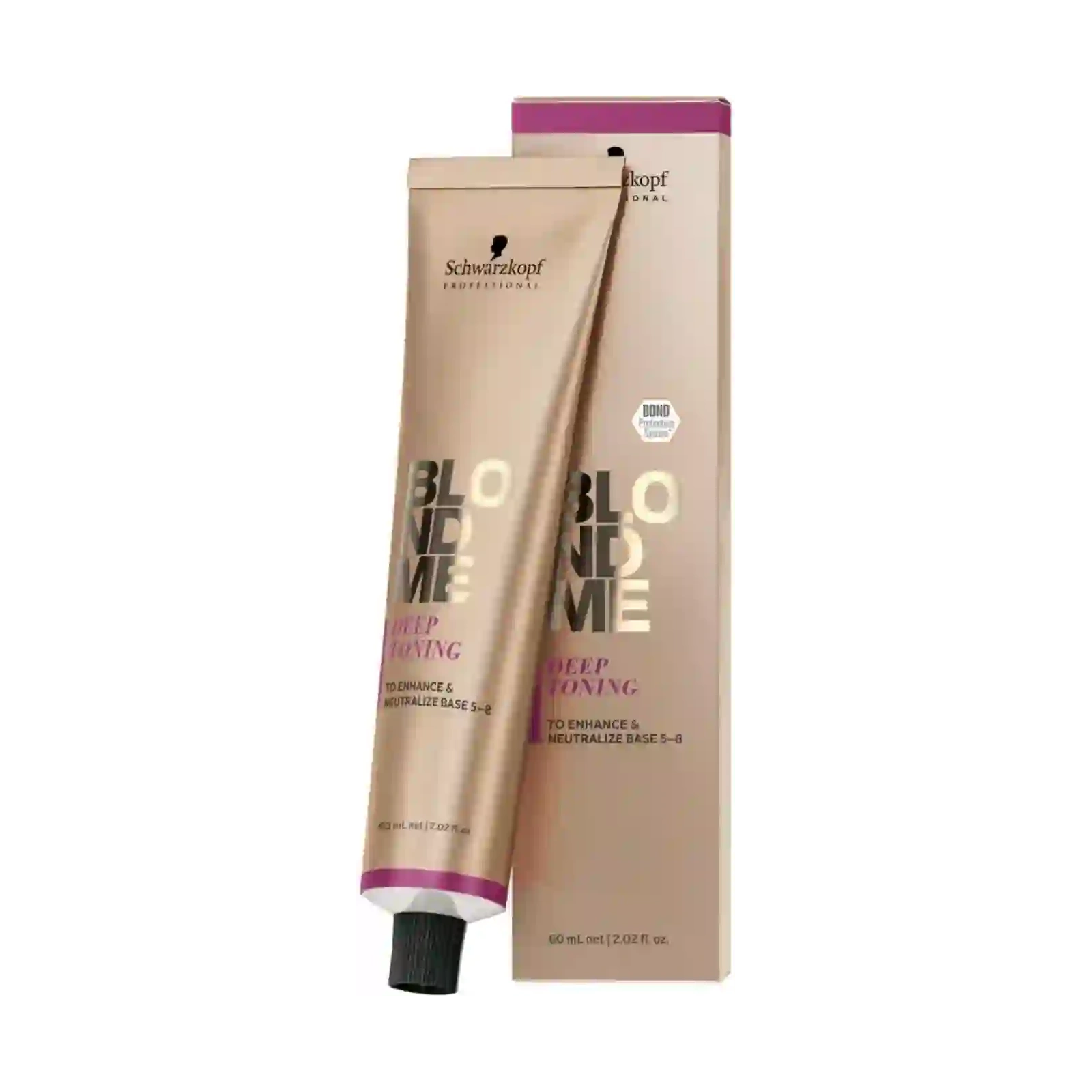 SCHWARZKOPF BLONDME krem do włosów Deep Toning Nougat 60ml