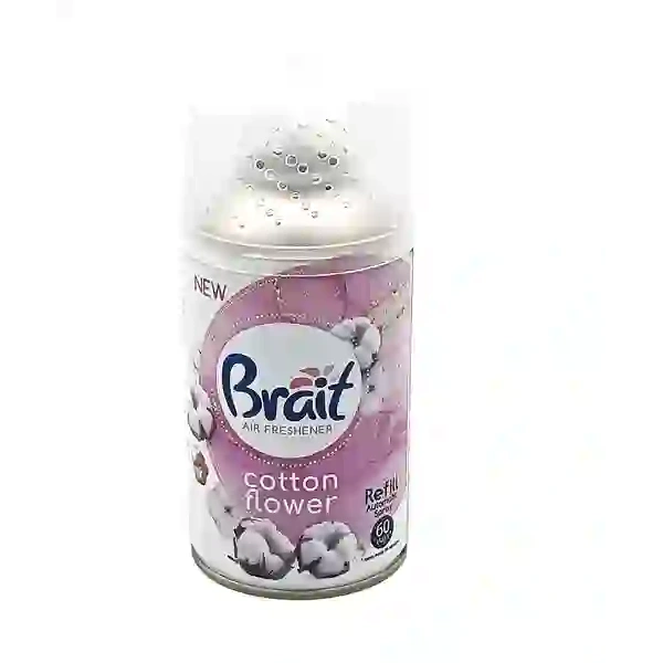 BRAIT Essential Oils wkład do automatycznych odświeżaczy powietrza COTTON FLOWER 250ml