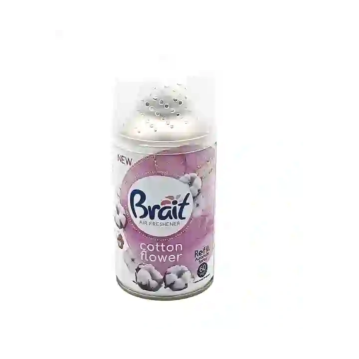 BRAIT Essential Oils wkład do automatycznych odświeżaczy powietrza COTTON FLOWER 250ml