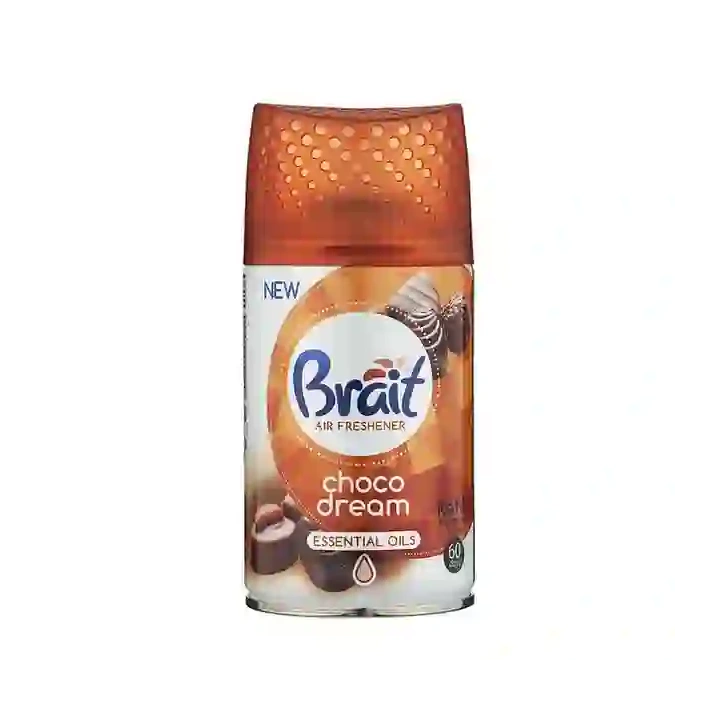 BRAIT Essential Oils wkład do automatycznych odświeżaczy powietrza CHOCO DREAM 250ml