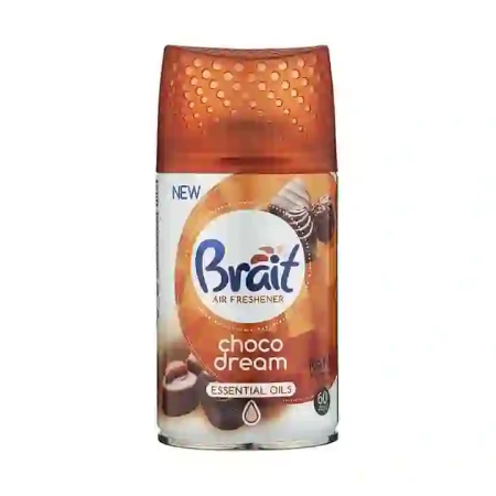 BRAIT Essential Oils wkład do automatycznych odświeżaczy powietrza CHOCO DREAM 250ml