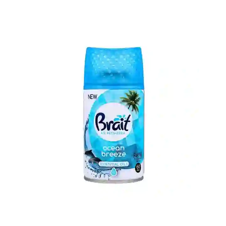 BRAIT Essential Oils wkład do automatycznych odświeżaczy powietrza OCEAN BREZE 250ml