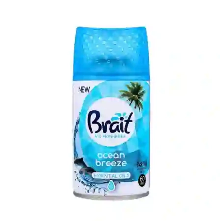 BRAIT Essential Oils wkład do automatycznych odświeżaczy powietrza OCEAN BREZE 250ml