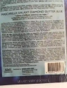 PUREDERM Galaxy Diamond Glitter maska do twarzy w płacie Blue 10g