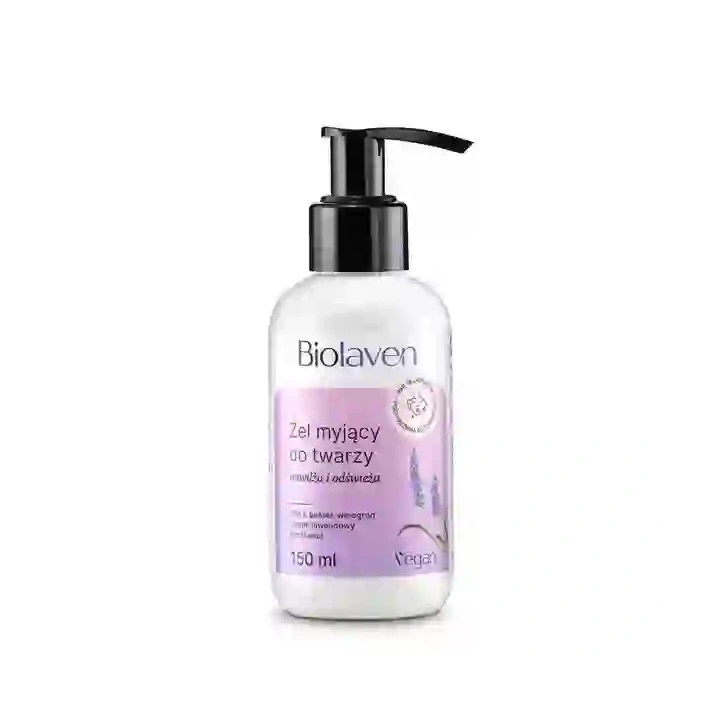 SYLVECO Biolaven żel myjący do twarzy z olejem z Pestek Winogron 150ml