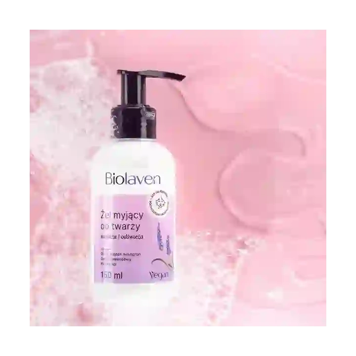 SYLVECO Biolaven żel myjący do twarzy z olejem z Pestek Winogron 150ml