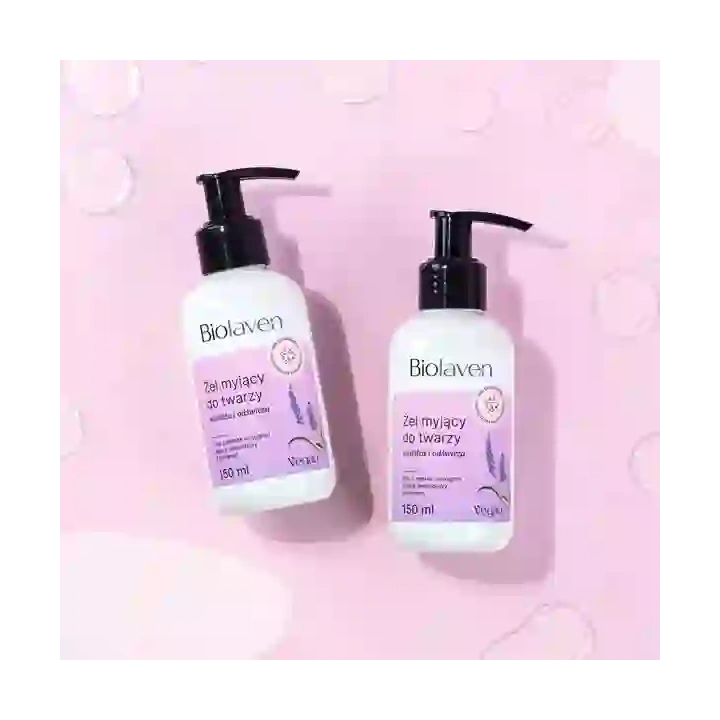 SYLVECO Biolaven żel myjący do twarzy z olejem z Pestek Winogron 150ml