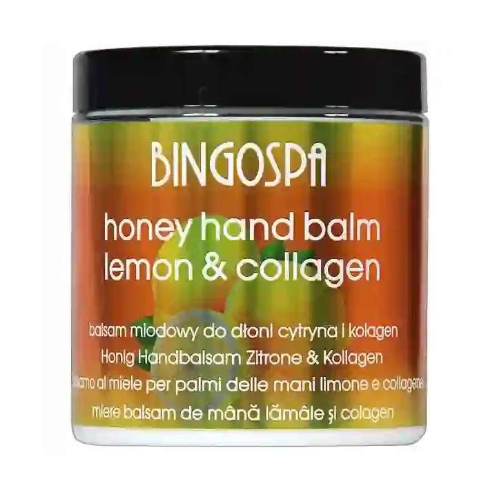 BINGOSPA balsam do dłoni miodowy Cytryna Kolagen 250g 