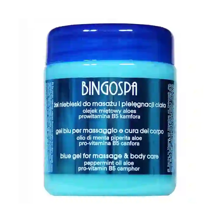 BINGOSPA Żel do masażu i pielęgnacji ciała Niebieski 500g