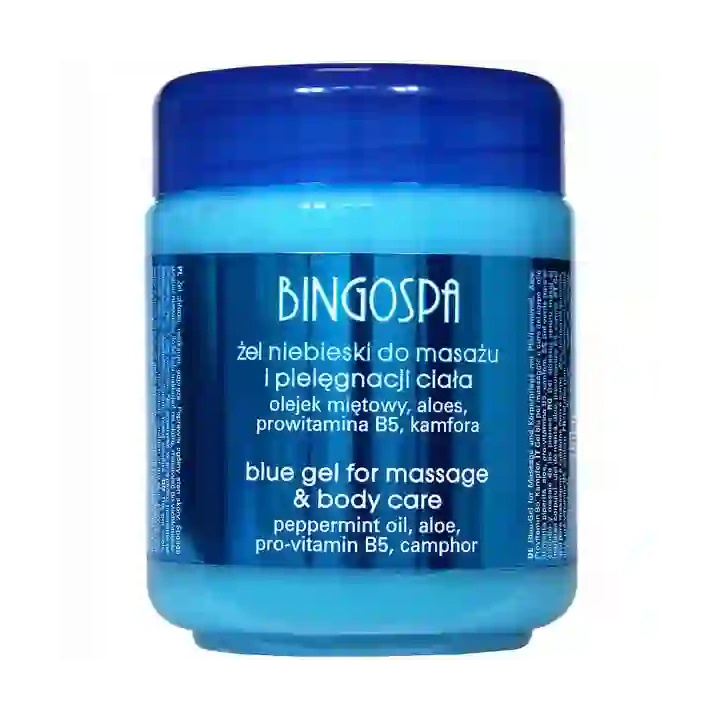 BINGOSPA Żel do masażu i pielęgnacji ciała Niebieski 500g