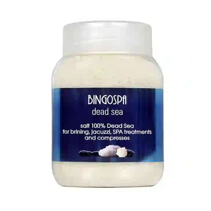 BINGOSPA Sól 100% z Morza Martwego 1250g