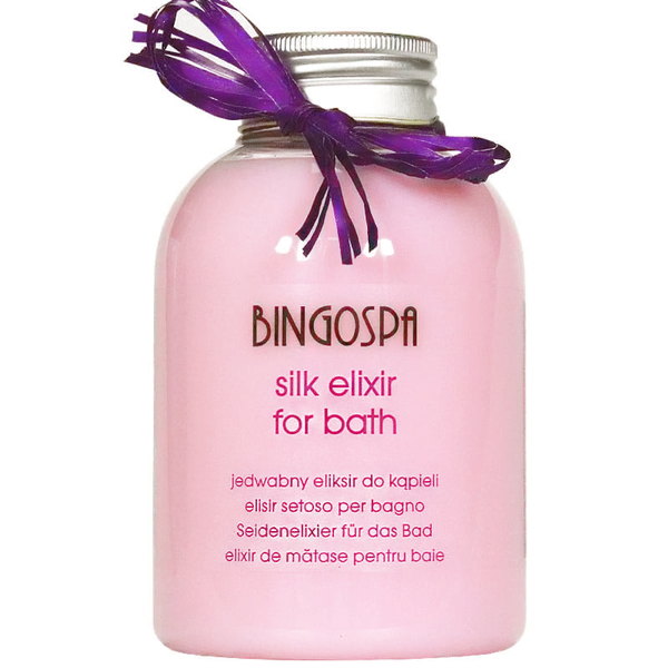 BINGOSPA Silk Eliksir jedwabny eliksir do kapieli 500ml