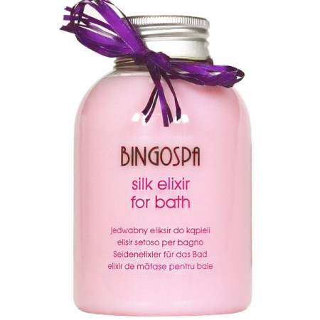 BINGOSPA Silk Eliksir jedwabny eliksir do kapieli 500ml