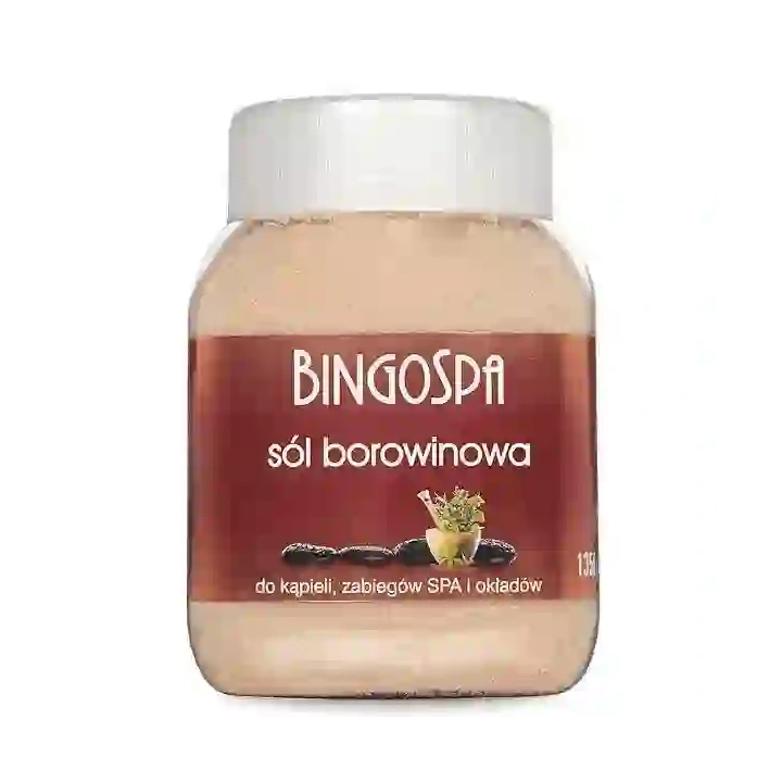 BINGOSPA Sól borowinowa do kąpieli i okładów 1250g