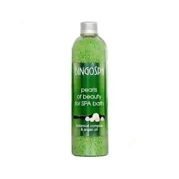 BINGOSPA Pearls of Beauty perełki do kąpieli z Kompleksem i Olejem Arganowym 230g