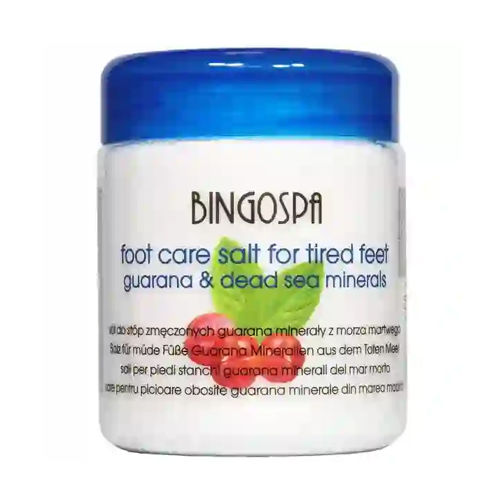 BingoSpa Sól do zmęczonych stóp z Guaraną 550g
