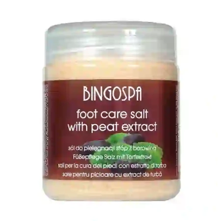 BINGOSPA Sól do zimnych stóp z Borowiną 550g
