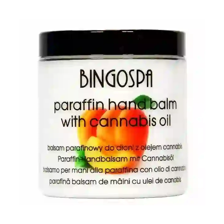 BINGOSPA Paraffin Hand Balm parafinowy balsam do dłoni Morela 250g