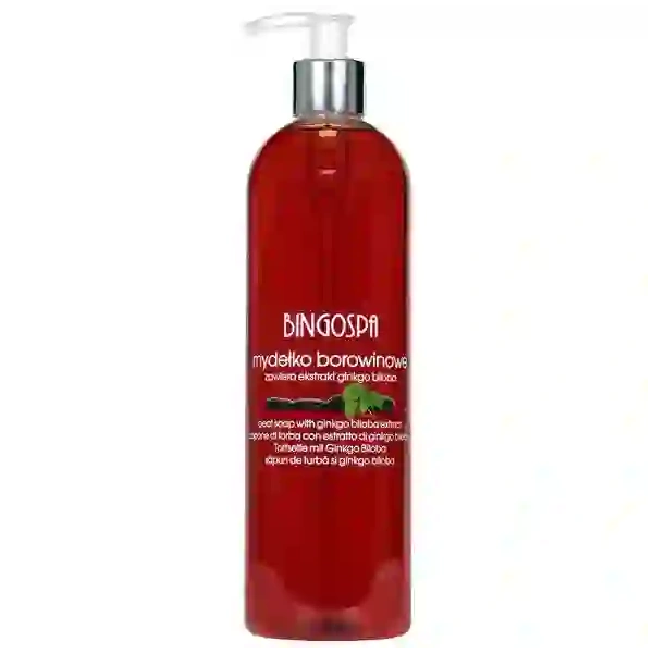 BINGOSPA mydełko borowinowe z ekstraktem z Ginkgo Biloba 500ml