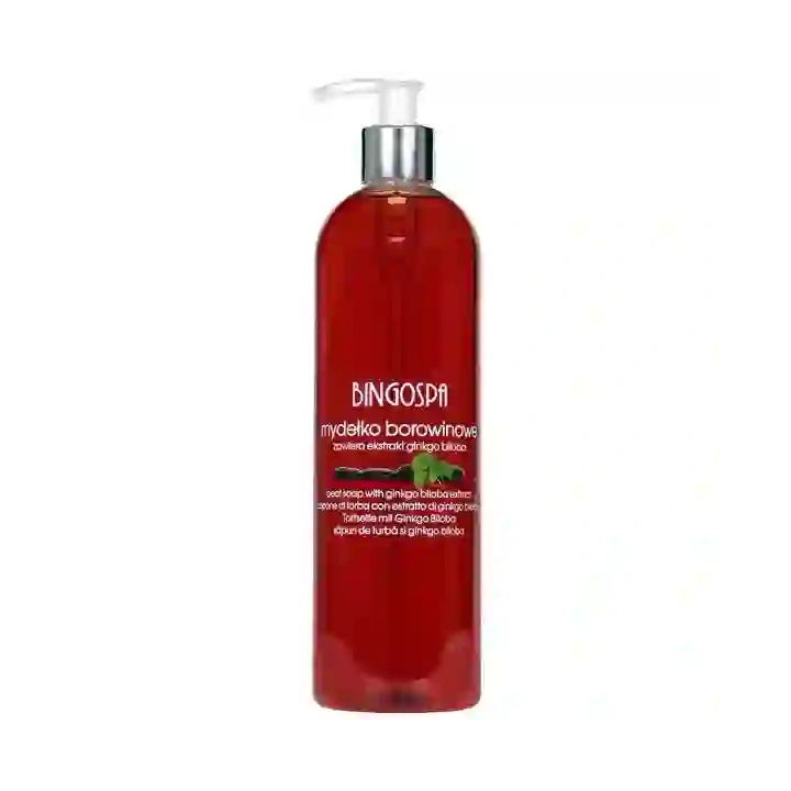 BINGOSPA mydełko borowinowe z ekstraktem z Ginkgo Biloba 500ml