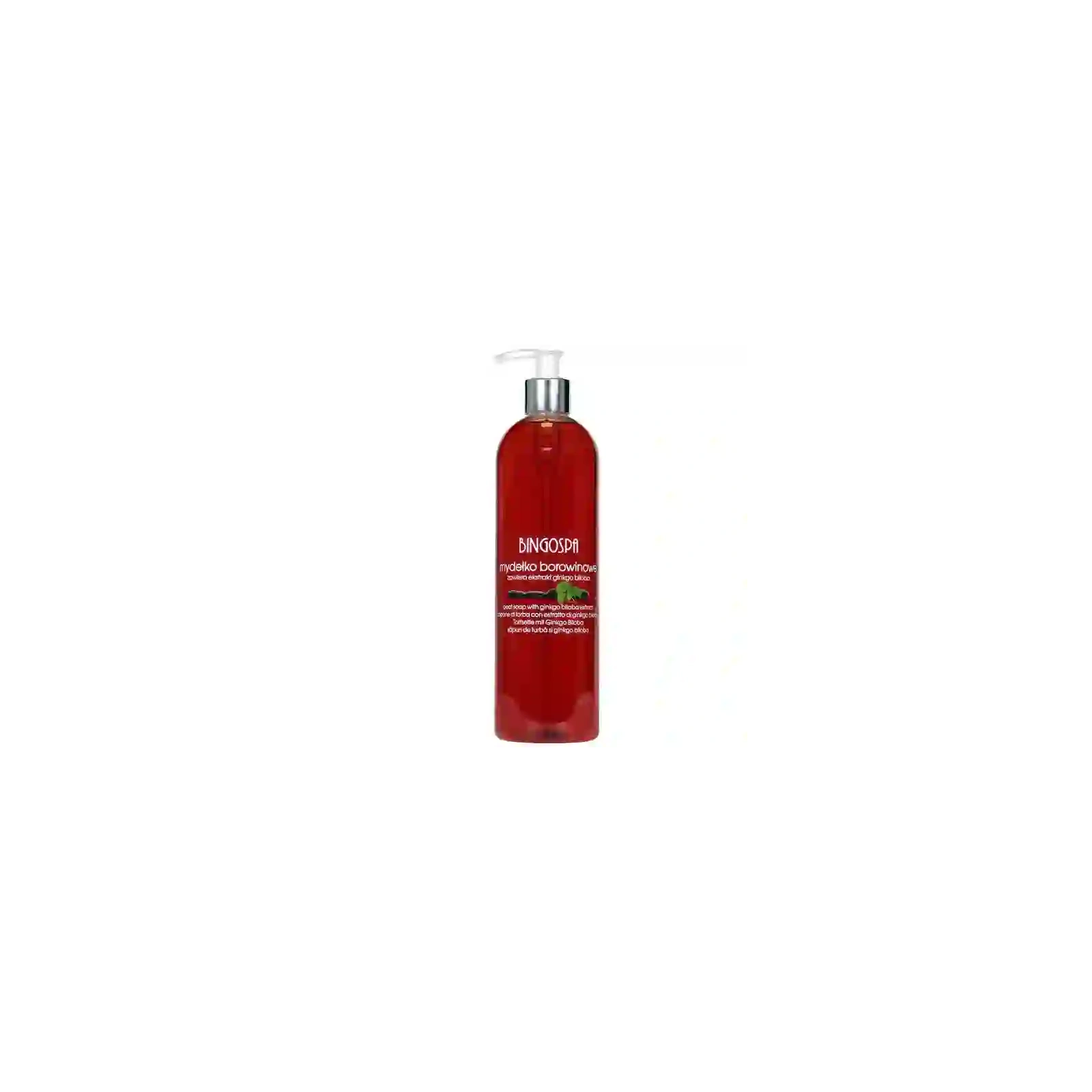 BINGOSPA mydełko borowinowe z ekstraktem z Ginkgo Biloba 500ml