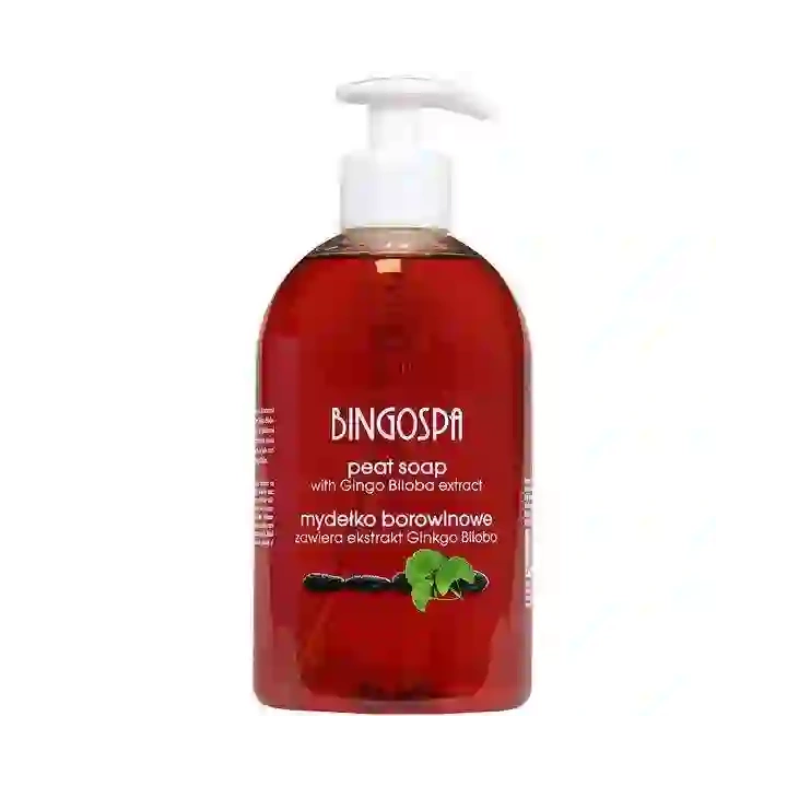 BINGOSPA mydełko borowinowe z ekstraktem z Ginkgo Biloba 500ml