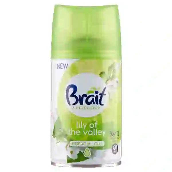 BRAIT Essential Oils wkład do automatycznych odświeżaczy powietrza Lily of the Valley 250ml 