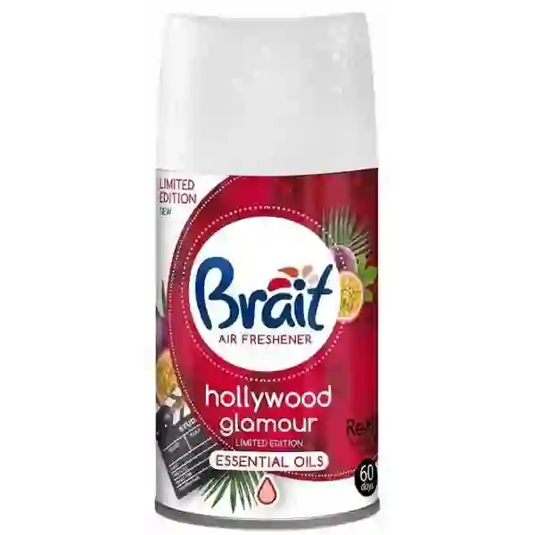 BRAIT Essential Oils wkład do automatycznych odświeżaczy powietrza Hollywood Glamour 250ml 