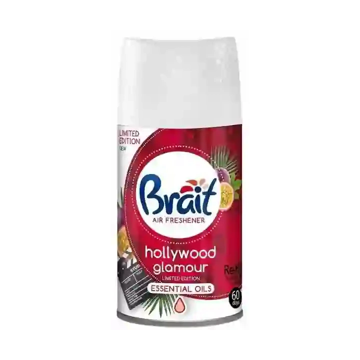 BRAIT Essential Oils wkład do automatycznych odświeżaczy powietrza Hollywood Glamour 250ml 