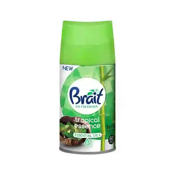 BRAIT Essential Oils wkład do automatycznych odświeżaczy powietrza Tropical Essence 250ml 