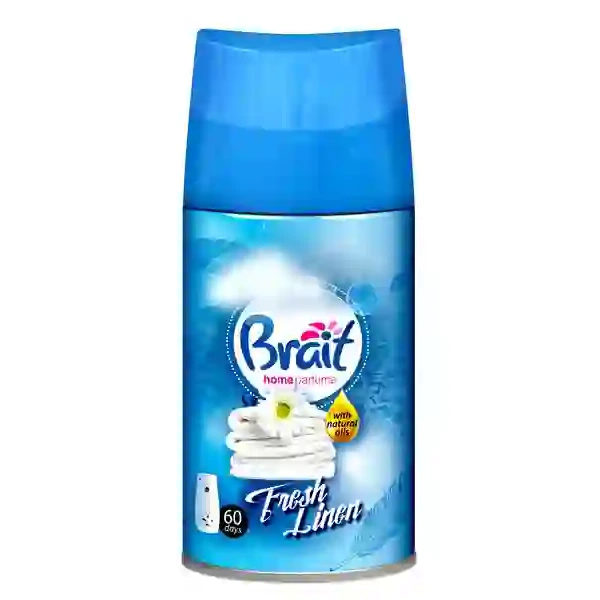 BRAIT Essential Oils wkład do automatycznych odświeżaczy powietrza Fresh Linen 250ml 