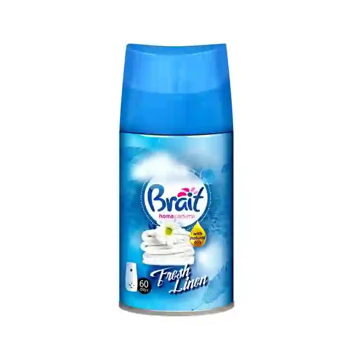 BRAIT Essential Oils wkład do automatycznych odświeżaczy powietrza Fresh Linen 250ml 