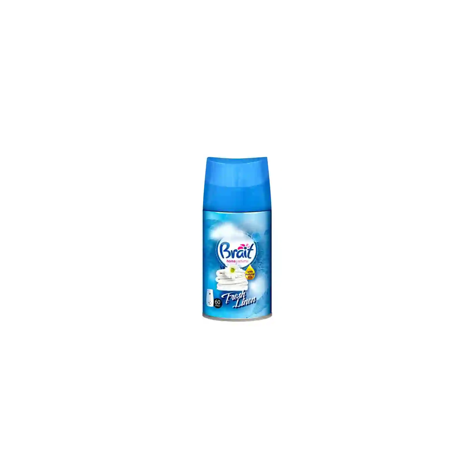 BRAIT Essential Oils wkład do automatycznych odświeżaczy powietrza Fresh Linen 250ml 