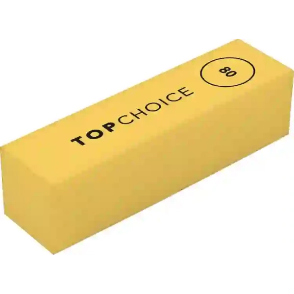 TOP CHOICE Professional blok polerski do paznokci gradacja 80 