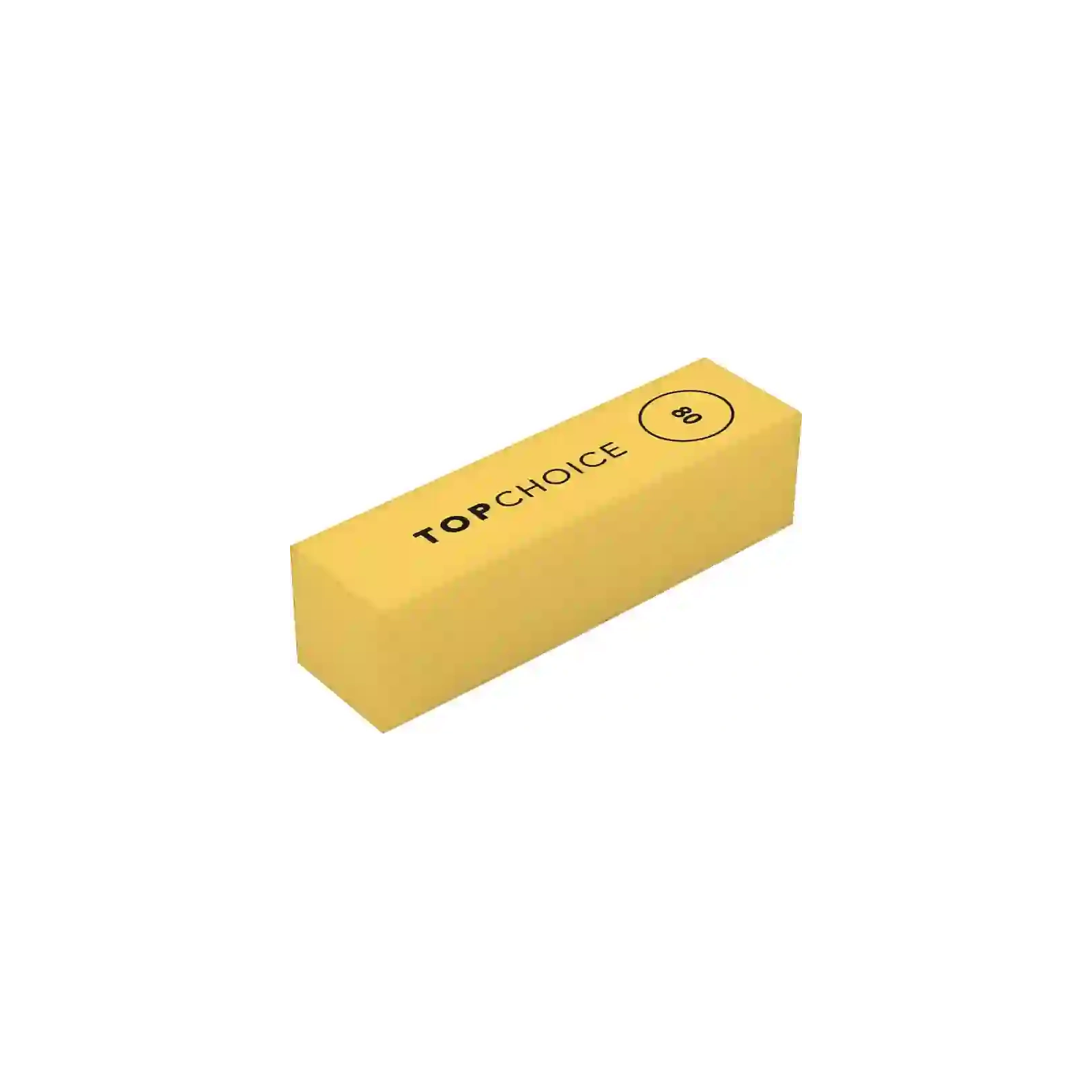 TOP CHOICE Professional blok polerski do paznokci gradacja 80 