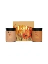 HISKIN Lady Sweet Oranges zestaw [świeca sojowa + balsam do ciała] 2x200ml