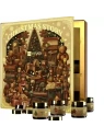 HISKIN Merry Christmas kalendarz adwentowy świece 12x15ml, 12x30ml Bajkowa Księga