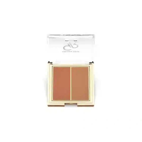 GOLDEN ROSE Iconic Blush Duo róż 03 Rosy Bronze 2x3g