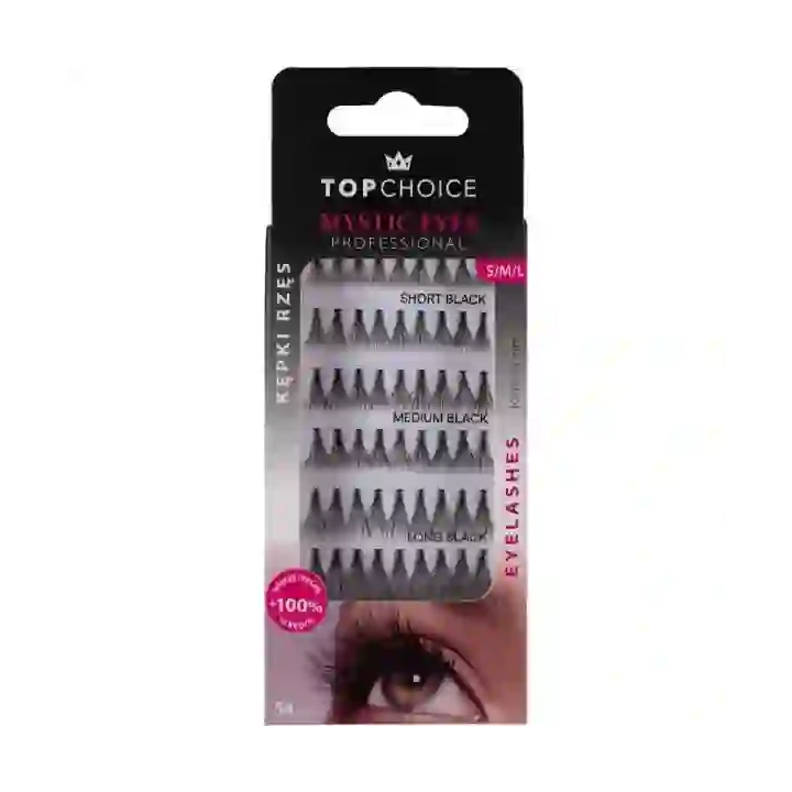 TOP CHOICE Mystic Eyes Mix kępki do rzęs 100