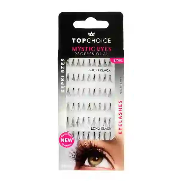 TOP CHOICE Mystic Eyes Mix kępki rzęs 54szt 39423