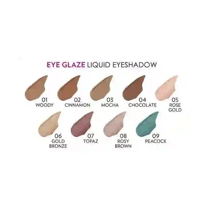GOLDEN ROSE Eye Glaze Liquid Eyeshadow cień w płynie 11 Luna Rosa 3,5g 